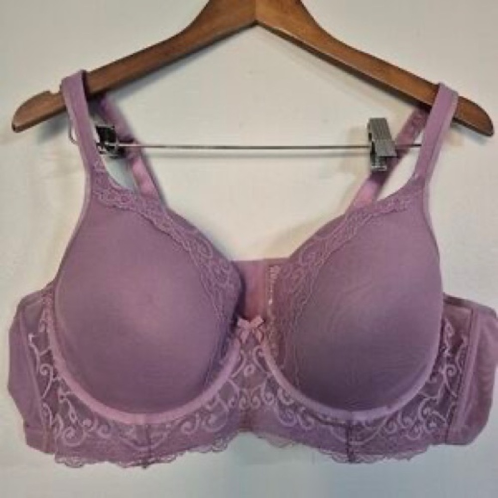 Deesse Lingerie Lavender Lace Underwire Bra